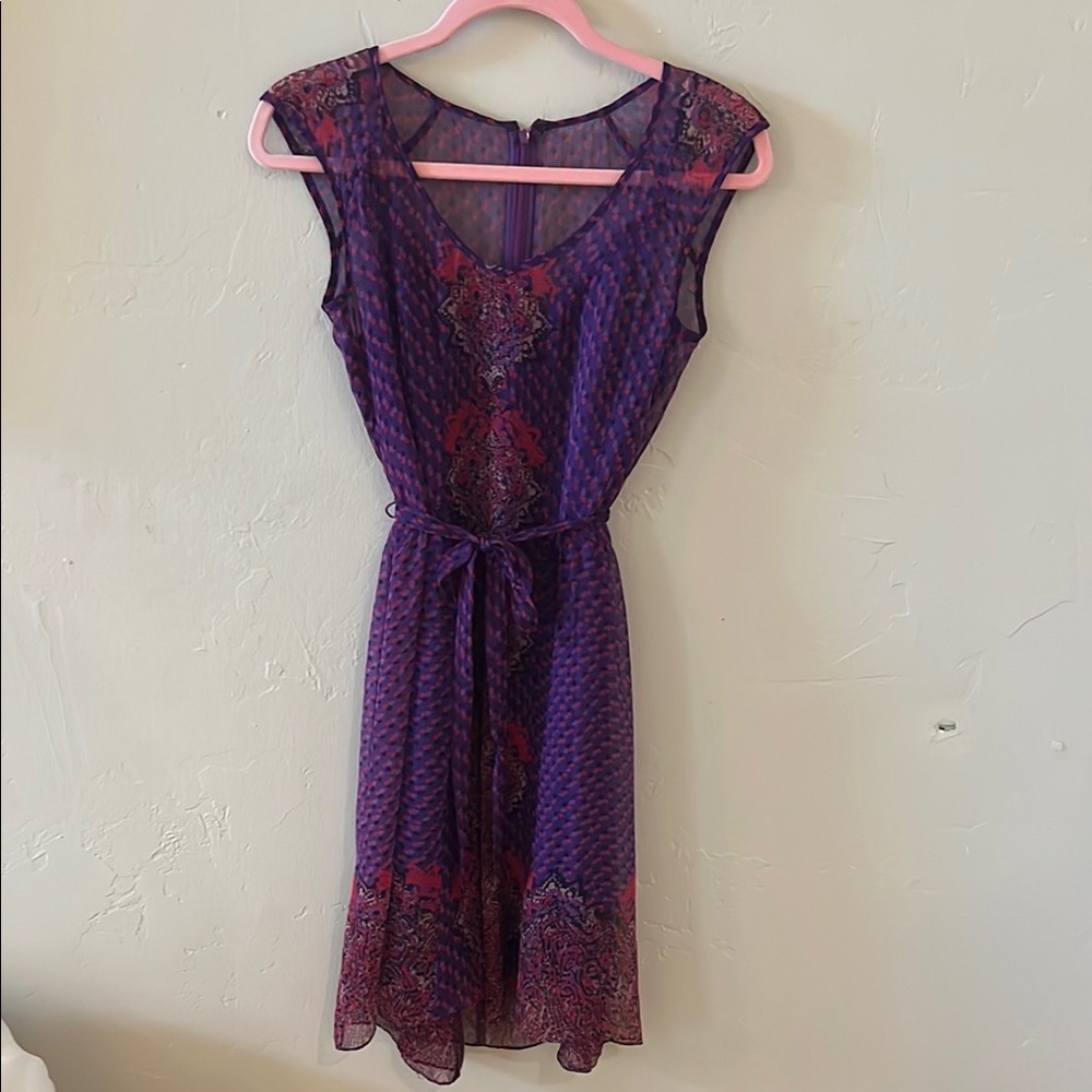 Nanette Lapore Elegant Purple Dress Size 0